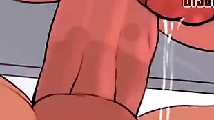 Blether sucked by boar