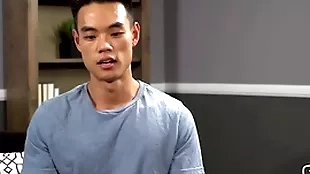 (zac) - asian clog masturbates solo by transmitted to come together - sean cody