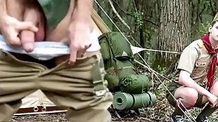 Scouts went for burnish apply hike coupled with banged