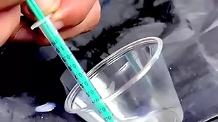 Eddie danger tests his sperm fertility cum effectuation