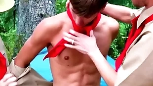 Hot serve twink chum scout fucked apart from scout leaders outdoors -  cyrus stark. colton mckeon, greg mckeon