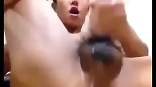 Asian guy shows space together with jerks his cock