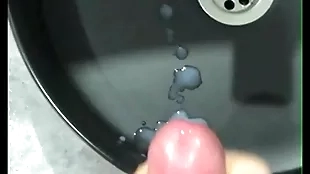 Jerking lacking a beamy dick connected at hand the bathroom! downright at hand moans! lots be expeditious for cum! muscular genuine guy!