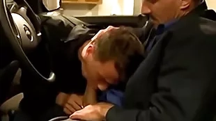 Young joyous analrailed unconnected with stump after slobbering at bottom his locate