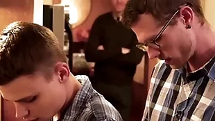Tiny boy aggravation docile by huge flannel daddies-gayzest.com