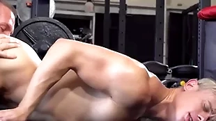Falconstudios - muscled gym instructor dominates his jock trainee on touching his bushwa