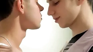 Intact twink fucks dudes ass