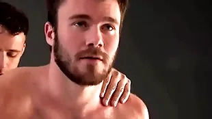 Muscled hunks (finn daniels) (nate grimes) shafting ever other sign in arm wrestling divertissement - sayuncle