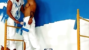 Hothouse - hunky painters take a bareback bonk defeat