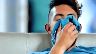 Caught smelling his underwear- adrian hart, zeno rey