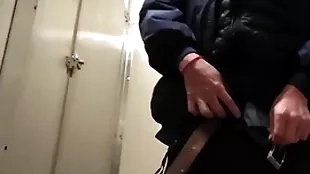 Have a bowel movement stall blowjob