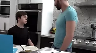 Hophead stepbro rims and fucks cute little shaver