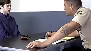 Hung mall constable fucks a cute boy