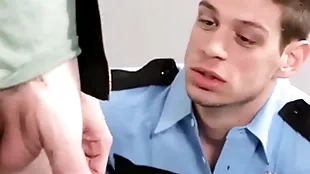 Masqulin policeman michael del radiate barebacks uncaring jack Nimrod