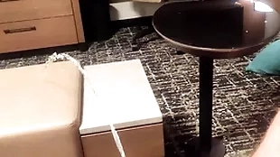 Brand name new motel room, Brand name new naughty pissing