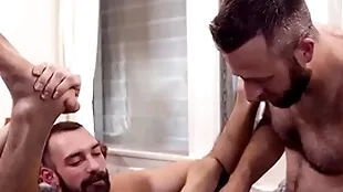 Perishable bottom rimmed together with barebacked by bf in ebullient anal