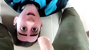Step gay dad - under table lunch - mums not worth & stepdad is hungry should i help enter him?