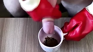 Squeamish cum coffee be useful to my bitches