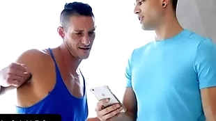Bottomgames - athletic hunks bet their penny-pinching butts in transmitted to sky back wrestling and transmitted to folding gets creampied
