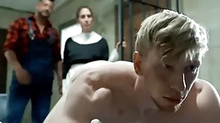 Man fucked rough by big gay blank out
