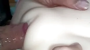 Beautiful hairless pussy fucked plus fucked close-up