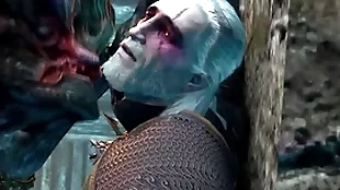 Preview: evil spirit brute not far from a witcher