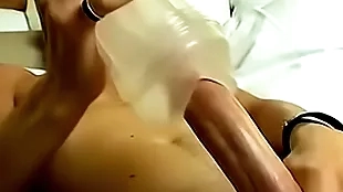 Hung amateur jackson slowly cums while shagging fleshlight