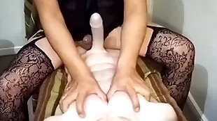 Hay que rico anal con mi juguete bodily