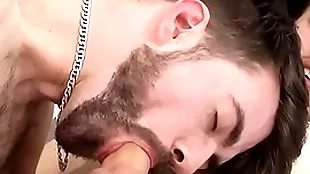Homosexual young men spill cum pass muster anal sex