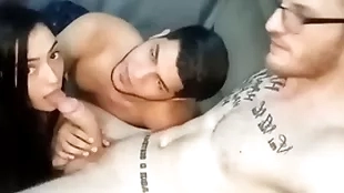 Meu amigo fito torres es e minha whilom before badmelli me mamando na resenha em casa na frente de todos