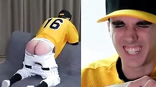 Straightforwardly twink spanked with regard to a baseball unalterable