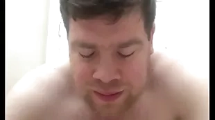 Man squeals in euphoria from a purely anal crest (his primary honcho orgasm)