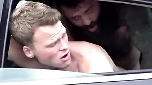 Step daddy fucks his young stepson in the car - markus kage plus brent north