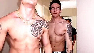 Muscle micky fucks a guy heartier than him be worthwhile for an obstacle first time!