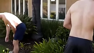 Gay stepbrother with the addition of move brother anal