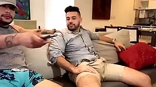 Chupando meu cunhado hetero