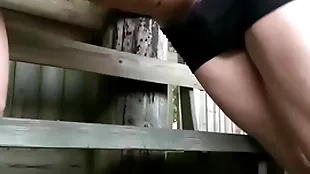 Varlet having amusement outdoors