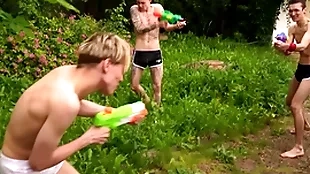 Boyfun - hot twink triple afternoon have sexual intercourse fest