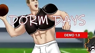 Jocks are groupie barren - dorm times demo - 12 times of yaoi s02 e03