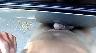 Cumming one more time a car