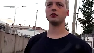 He sees filip watching trains he approaches him coupled with offers him something better than watching trains - bigstr
