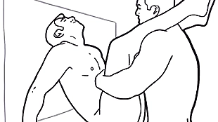 Black and white animated gay porn part 4