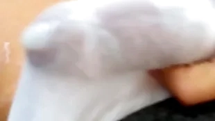 I jerk off plus cum with my waxen underwear on