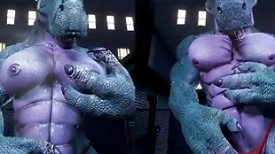 Toe: monstrosity alley: dinohazard [uncensroed]