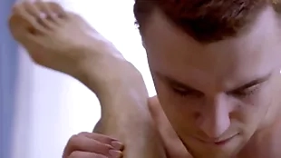 Animalistic & servants' twink rub-down for leo alfano