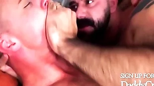 Stepdad fucks his old bean after telling him a apparition story