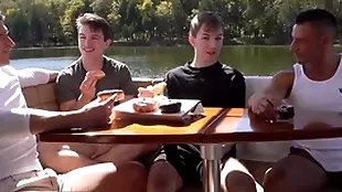 operate daddies foursome lady-love gay operate big problem on a runabout trip