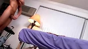 Oily gay kneading
