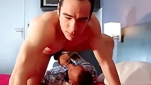 True str8 mendicant got a blowjob in spite for of him.