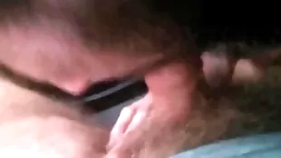 Stepdad getting blowjob not far from armaments store parking lot